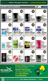 Dis-Chem catalogue Page 11: USN Creatine Hydrator €279,99, USN Hydrotech Whey €699,99