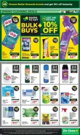 Dis-Chem catalogue Page 28: Sta-Soft Dilutable Fabric Softener Refill €76,50, Home Butler Budget Bags Bulk Pack €94,99