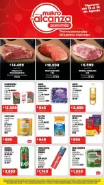 Catálogo Makro semana 33 Página 1: M&k choclo amarillo grano €989,00, La paulina queso cremoso doble crema €945,00