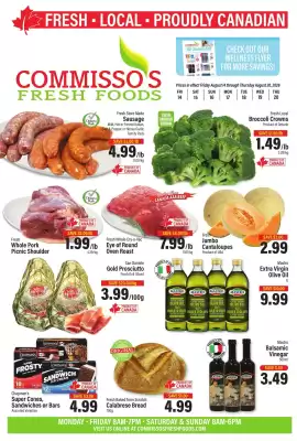 Commisso's Fresh Foods (valid until 20-08)