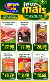 Folheto Compre Bem Página 3: Frango a passarinho canção iqf €9,49, Costela Minga Bovina Congelada Kg €22,98