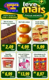 Folheto Compre Bem Página 4: Mini Pudim unidade €4,99, Assado Salgado Assado Hot Dog €5,99