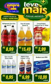 Folheto Compre Bem Página 5: Suco de Laranja Garoto €15,49, Bombom lacta €10,99