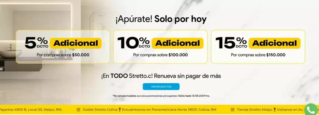 Stretto (válido hasta 15-08)