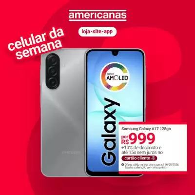 Lojas Americanas (válido até 15-08)