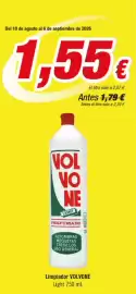 Folleto Aquabel Perfumerías Página 12: Volvone - limpiador €1,55