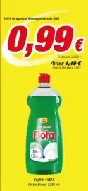 Folleto Aquabel Perfumerías Página 13: Flota - vajillas activity power €0,99