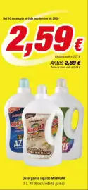 Folleto Aquabel Perfumerías Página 16: Milbona - detergente mirooak €2,35