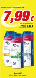 Folleto Aquabel Perfumerías Página 2: H&s - champio €7,99