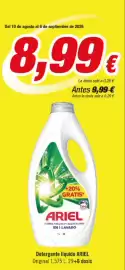 Folleto Aquabel Perfumerías Página 27: Ariel - detergente liquido €8,99