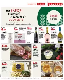 Volantino Ipercoop Pagina 13: Caffè in cialde That's Armonico Musetti €7,90, Spumate extra dry rosé n.6 la ratta €7,70