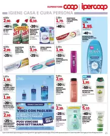 Volantino Ipercoop Pagina 21: Deodorante ambiente 3volution ambipur €6,39, Dentifricio complex daily care Sensodyne €2,99