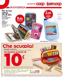 Volantino Ipercoop Pagina 24: Astuccio 3 zip fantasie assortite €9,90