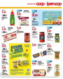 Volantino Ipercoop Pagina 3: RisoPiù! con tonno €3,99, Tonno al Naturale Rio Mare €2,99
