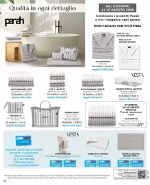 Volantino Ipercoop Pagina 34: Tappeto bagno grigio perla €4,90, Vassoio porta lavette Vesta €9,90