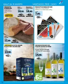 Volantino Ipercoop Pagina 36: Prosciutto di Parma Jomi €7,90, Prosciutto di Parma DOP €16,50