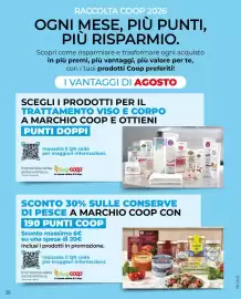 Volantino Ipercoop Pagina 38: Conservi di pesce a marchio Coop