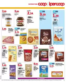 Volantino Ipercoop Pagina 5: Granola Kellogg's Extra €2,59, Cereali al cioccolato fondente fitness Nestlé €2,59
