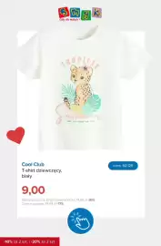 Smyk gazetka Strona 2: T-shirt dziewczęcy Cool Club biały €9,00