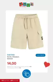 Smyk gazetka Strona 8: Szorty chłopięce Cool Club beżowe €14,00