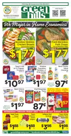 Green Hills Grocery weekly ad week 33 Page 1: Hostess Cupcakes, Twinkies or Ding Dongs multipack €1,97
