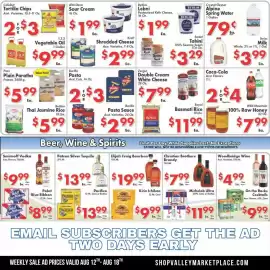 Valley Marketplace weekly ad week 33 Page 4