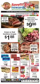Hays Supermarket weekly ad week 33 Page 1: Best Choice Water €8,00, Maruchan Ramen Noodles €7,00