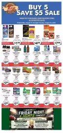 Hays Supermarket weekly ad week 33 Page 4: Bounce, Downy or Gain Fabric Refresher Sheets €5,99, Annie's Mac & Cheese €3,49