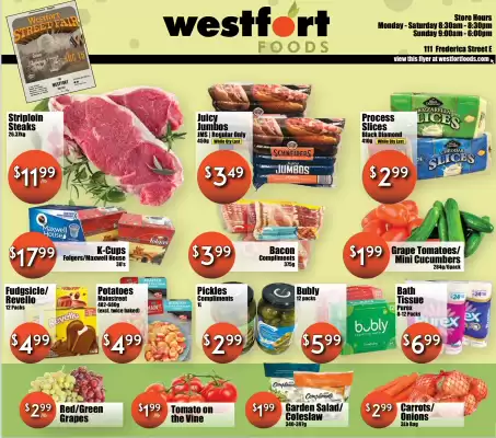 Westfort Foods flyer (valid until 20-08)