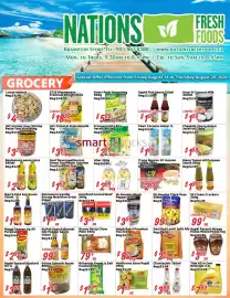 Nations Fresh Foods flyer week 33 Page 1