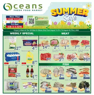 Oceans Fresh Food Market (valid until 20-08)
