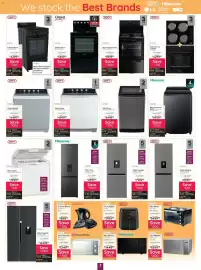 Bradlows catalogue Page 7: DEFY 18Kg White Twin Tub DTT180 €4.999,95, DEFY 60cm Kitchenaire Stove €5.999,50