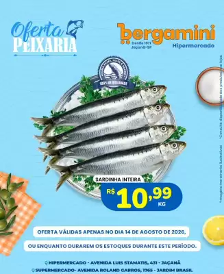 Bergamini (válido até 14-08)