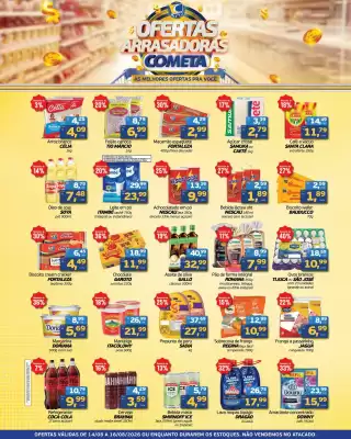 Encarte Cometa Supermercados (válido até 16-08)