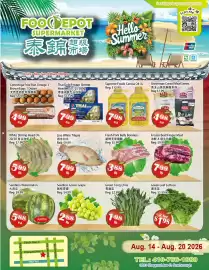 Food Depot Supermarket flyer week 33 Page 1