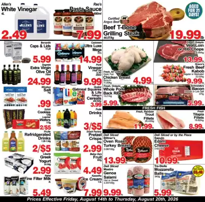 Greco's Fresh Market flyer (valid until 20-08)