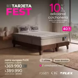 Catálogo Ripley Página 11: Flex - cama europea €369.990,00