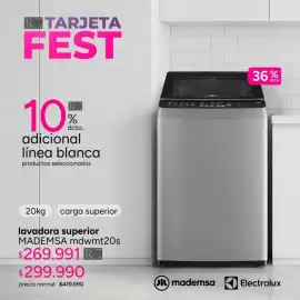Catálogo Ripley Página 9: Mademsa - lavadora superior €269.991,00