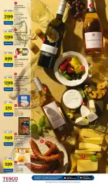Tesco akciós újság hét 33 Oldal 18: Tesco edami sajt €599,00, Tesco Camembert sajt €370,00