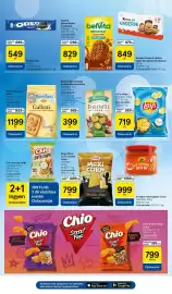 Tesco akciós újság hét 33 Oldal 27: LAY’S Chips €719,00, Kinder Kinderini keksz €849,00