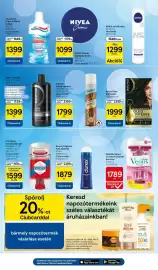 Tesco akciós újság hét 33 Oldal 29: Aquafresh Fresh&Minty szájvíz €1.399,00, Gillette Venus Comfort Smooth borotva €1.789,00