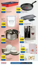 Tesco akciós újság hét 33 Oldal 36: Go Cook rozsdamentes acél fazék €8.199,00, F&F Home Classic vörösboros pohár €2.199,00