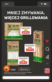 Biedronka gazetka Strona 13: Time for Grill Tacki papierowe 20 szt €3,19, Time for Grill Talerze papierowe 20 szt €3,99