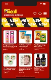 Biedronka gazetka Strona 20: Pringles Limited Edition Chipsy 165 g €9,99, Marletto Lody bez cukru 500 ml €13,99