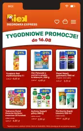 Biedronka gazetka Strona 5: Starbucks Napój kawowy 220 ml €6,29, Vici Paluszki z surimi o smaku krabowym, 250 g €4,49