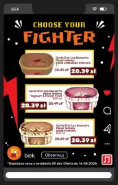Biedronka gazetka Strona 7: Carte D'or Les Desserts Deser lodowy Yoghurt & Forest Fruit €20,39