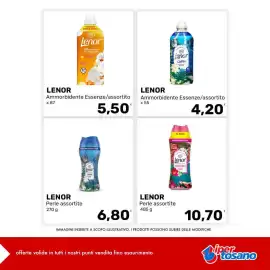 Volantino Iper Tosano settimana 33 Pagina 5: Lenor Ammorbidente Essenze €4,20, Lenor Ammorbidente Essenze/assortito €5,50