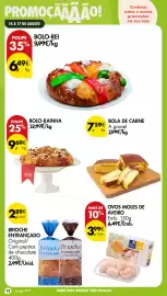 Folheto Pingo Doce | Fim de Semana Página 12: Bolo-rainha €9,69, Ovos moles de aveiro €3,99