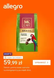Allegro gazetka tydzień 33 Strona 2: Kawa ziarnista MK Café Brasil €59,99