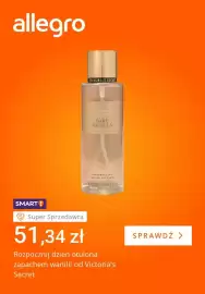 Allegro gazetka tydzień 33 Strona 5: Mgiełka zapachowa Victoria's Secret Bare Vanilla €51,34